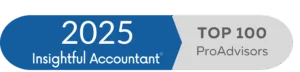2025 Top 100 ProAdvisors Logo