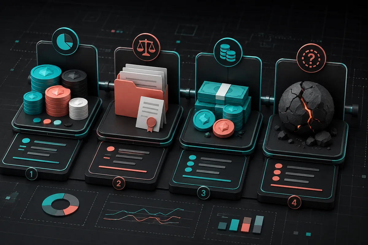 FTX, Celsius, and Crypto Exchange Bankruptcy Tax Treatment 2 A crypto bankruptcy claim ledger separating original basis, recoveries, and unresolved amounts