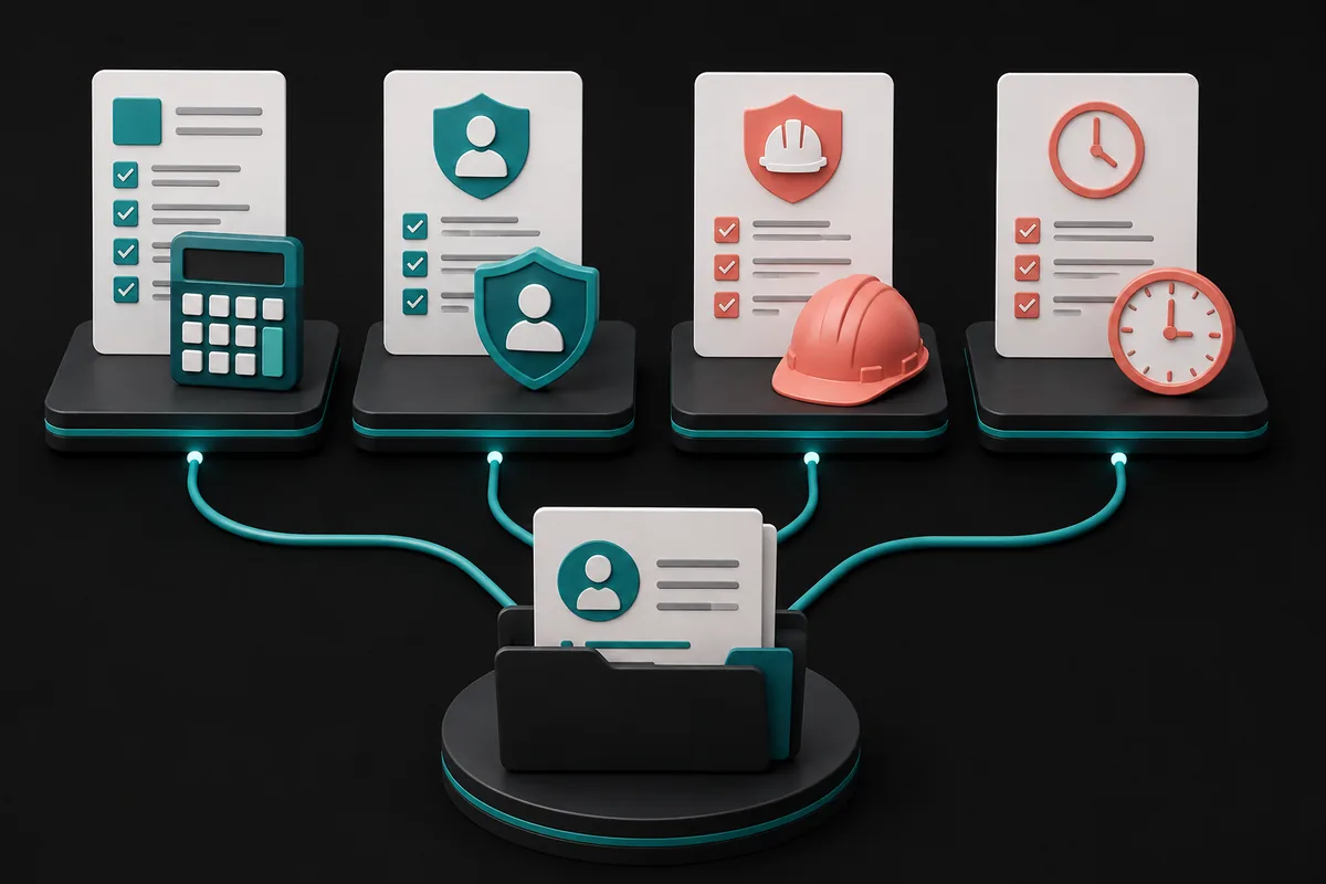 Four separate worker classification reviews for federal tax and Washington employment rules